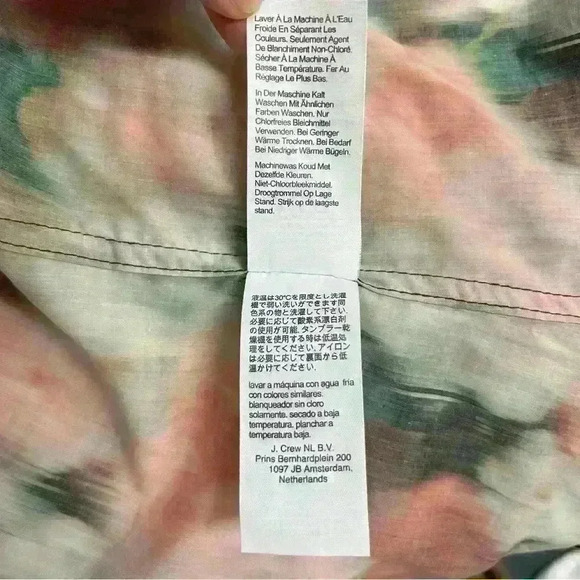 J. Crew  Liberty Arts Hazy Days Floral Print
Slim Fit Button Down Size 6 - Picture 14 of 16